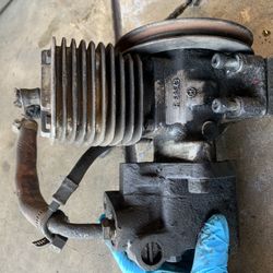 Power steering with Air compressor