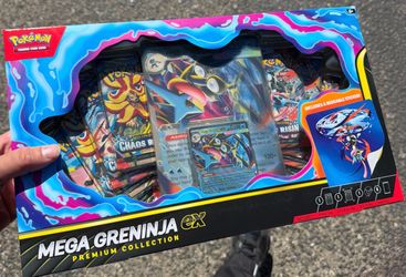 Pokemon Mega greninja ex premium collection