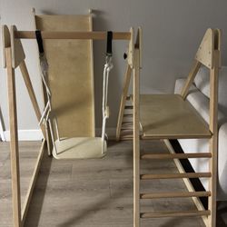 Foldable Swing And Slide Play Set 