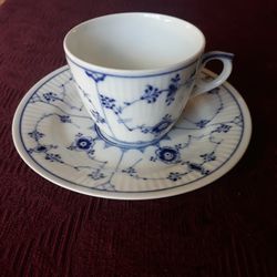 Royal Copenhagan Tea Cup And Saucer