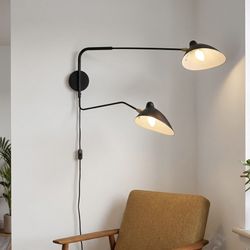 Wall Scone With Swinging Arms