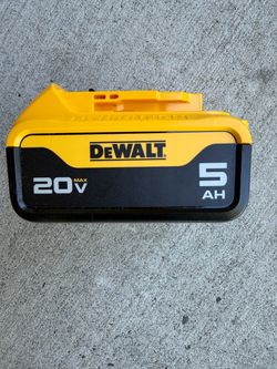 DeWalt 20V Max 5Ah Lithium Battery