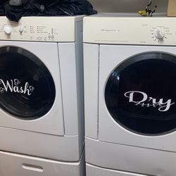 Custom Washer And Dryer Decals 
