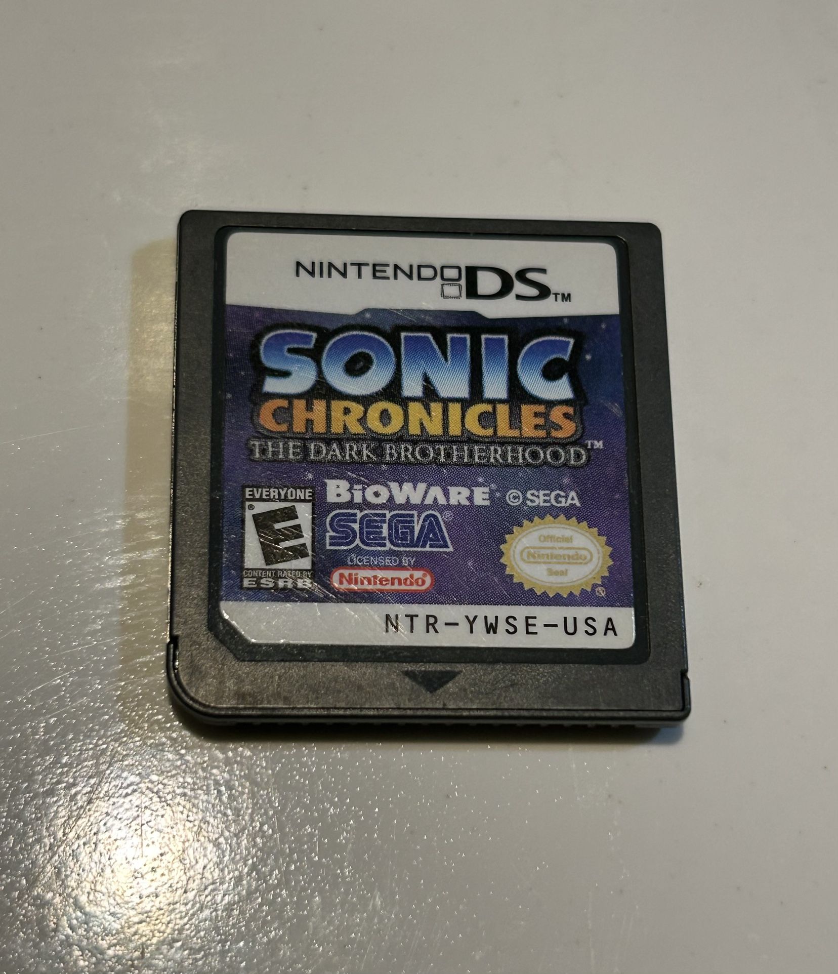 Sonic Chronicles, the dark brotherhood