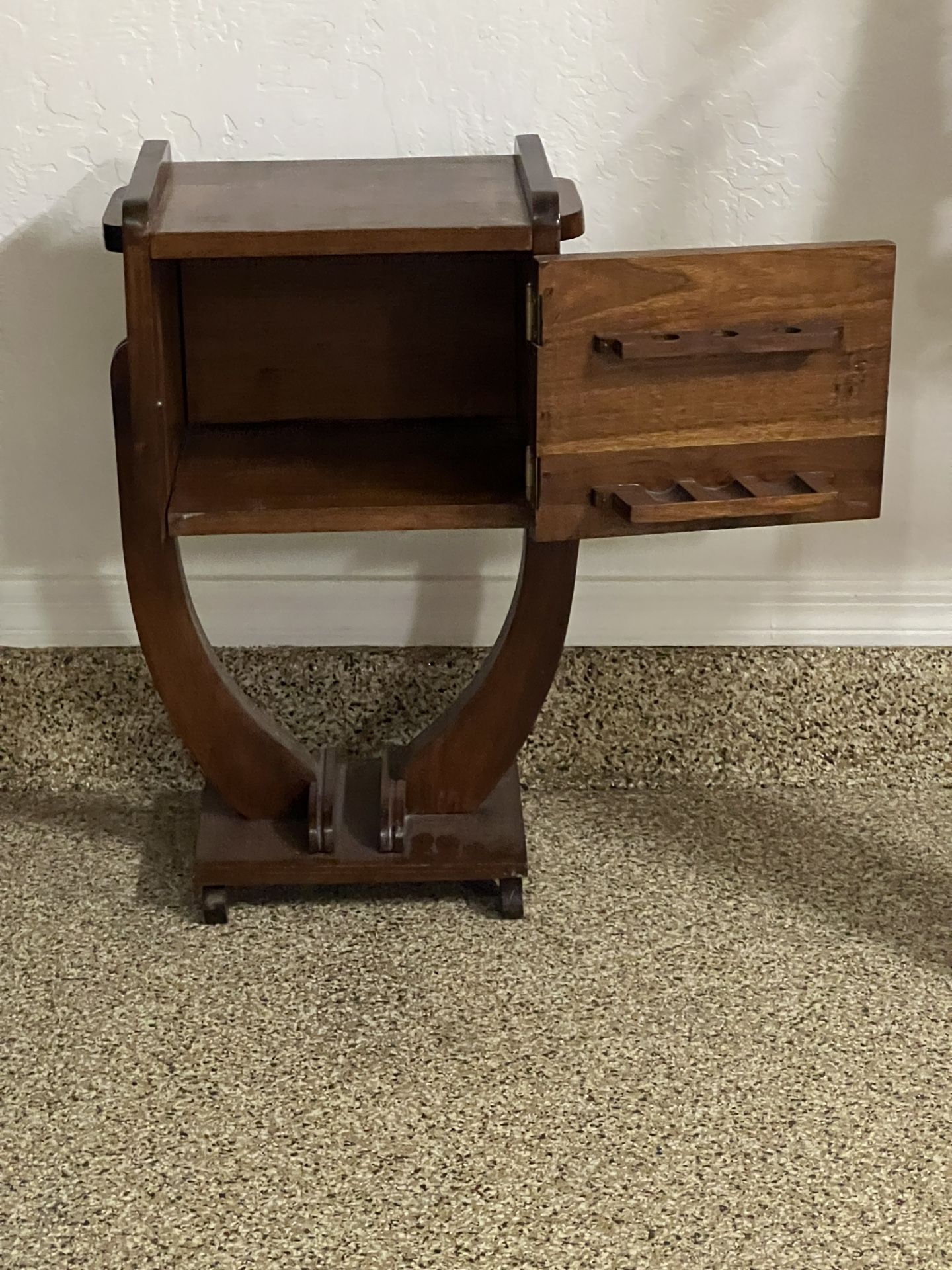 Tobacco Pipe Cabinet, Vintage