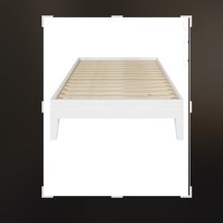 2 Twin Size Beds (white), $30 each