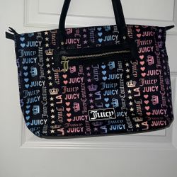 Juicy Couture Nylon Tote (Muti-Colored) New