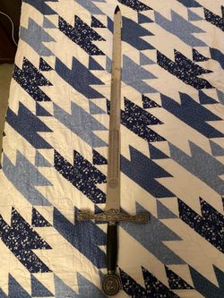 Toy replica sword from Medieval Times restaurant