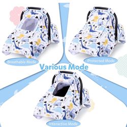 Car Seat Covers And Baby Wrap Carrier  (see Description)