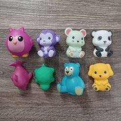 Squirt N Splash Animal Bath Toys 