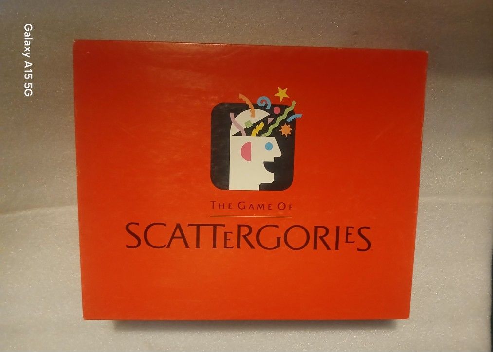 Scattergories Game