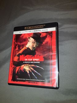 Nightmare on Elm Street 4K Blu-ray movie horror