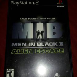 Men in Black 2 Alien Escape Playstation 2 PS2 Game