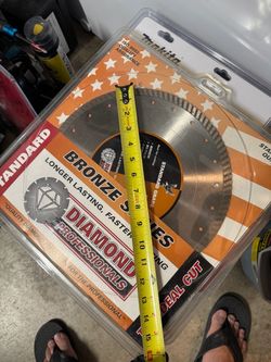 Diamond blade 12”