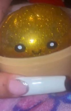 Gold glitter dumpling 🥟