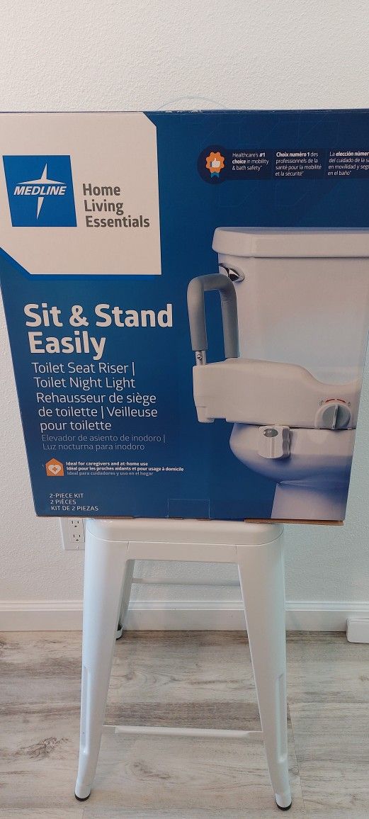 Sit & Stand Toilet Seat Riser