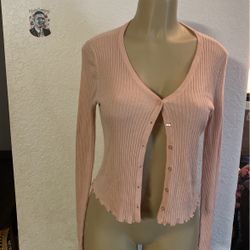 Baby Pink Cardigan 