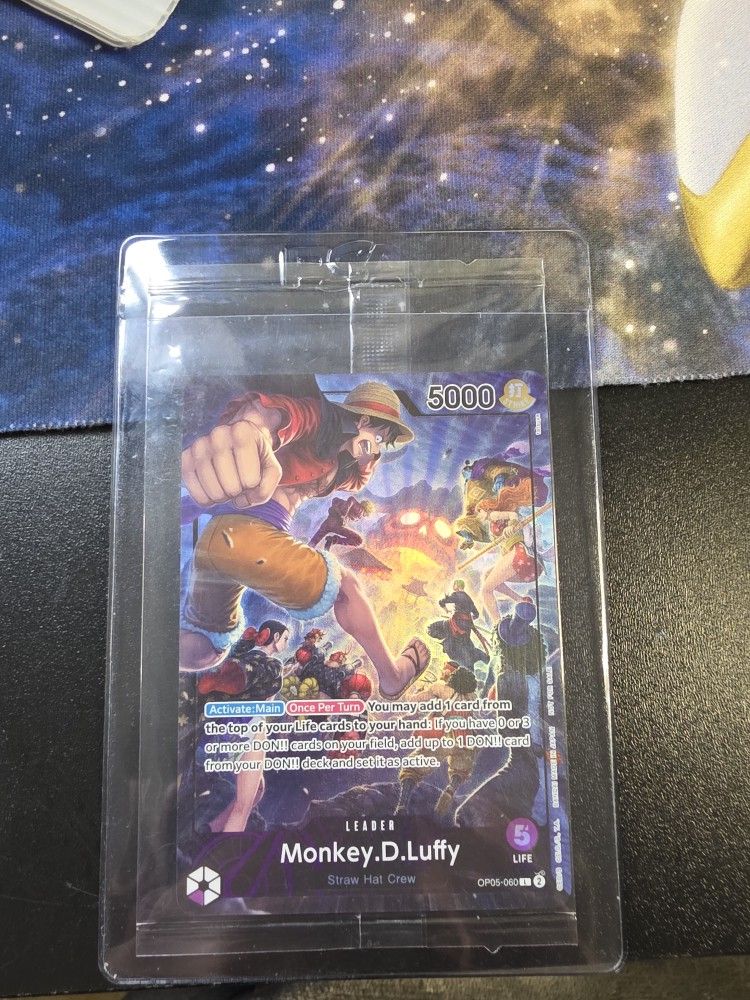 One Piece Tcg Luffy Psa Promo Sealed