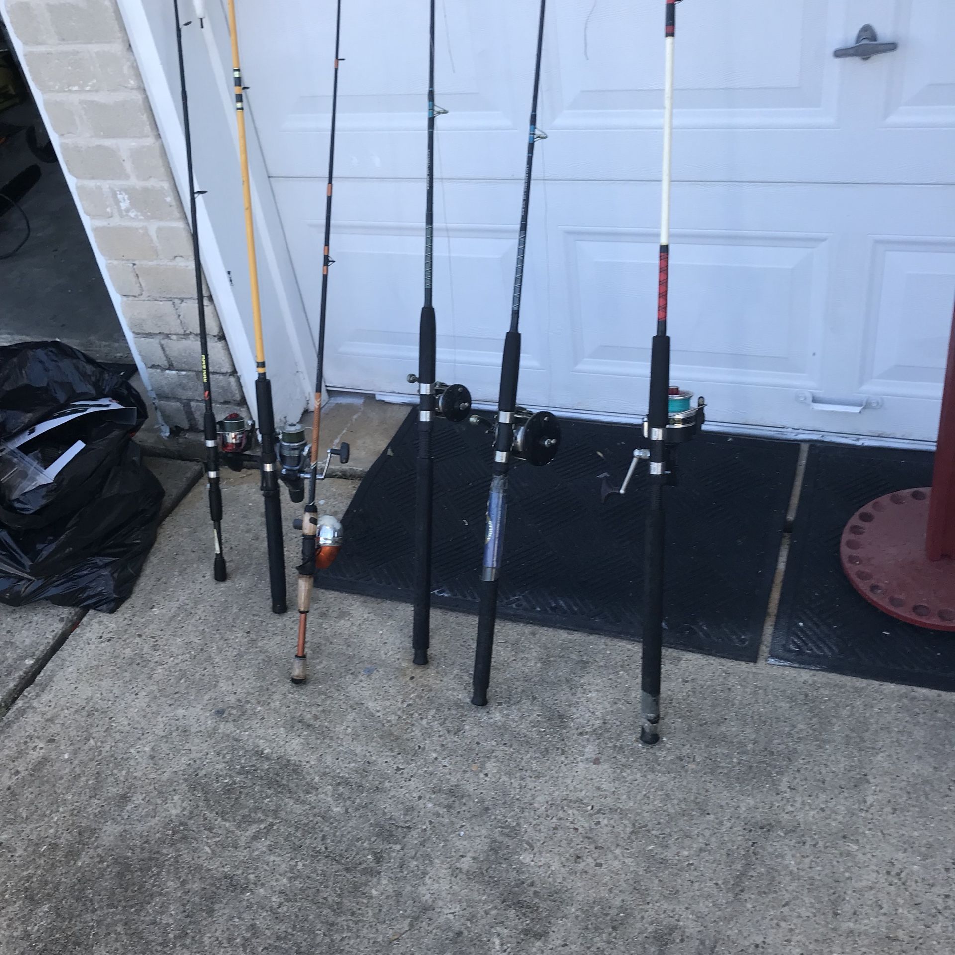 Fishing rod and reel plus