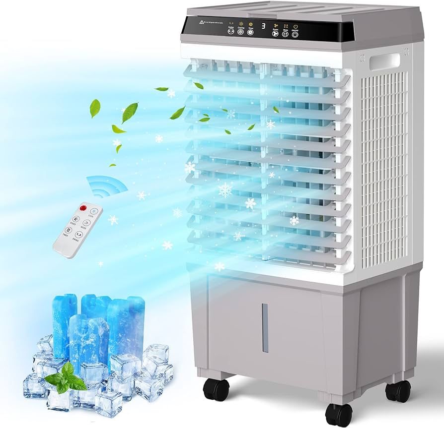 Brand New LifePlus Evaporative Air Cooler, 1800CFM Windowless Air