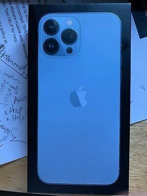 iPhone 13 Pro Max - 1TB - SEALED "Sierra Blue" UNLOCKED 

