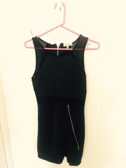 Short black dress