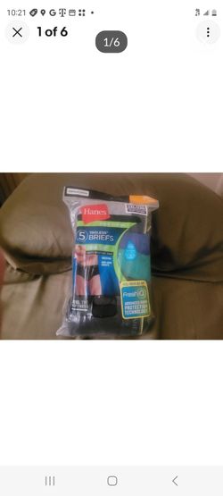 Shipping Available Brand-New In Package Hane's Tagless Briefs Underwear 5-Pack Size 2XL Won't Take Lower Offers