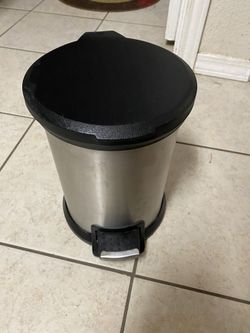 Small Stainless Waste Basket 