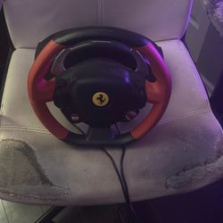 Ferrari Steering Wheel Read Discription