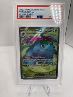 PSA 9 MINT Venusaur EX 151 English Ultra Rare 2023 Pokemon 182/165