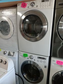 LG washer and dryer set and REPAIRS