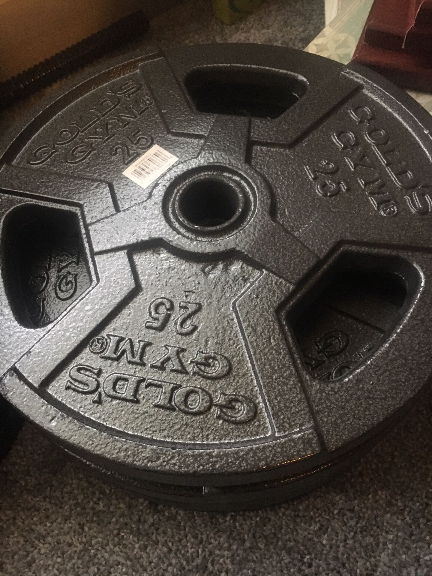 25 lb weight plates