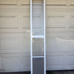 Large Dog Door Insert for Sliding Glass Door