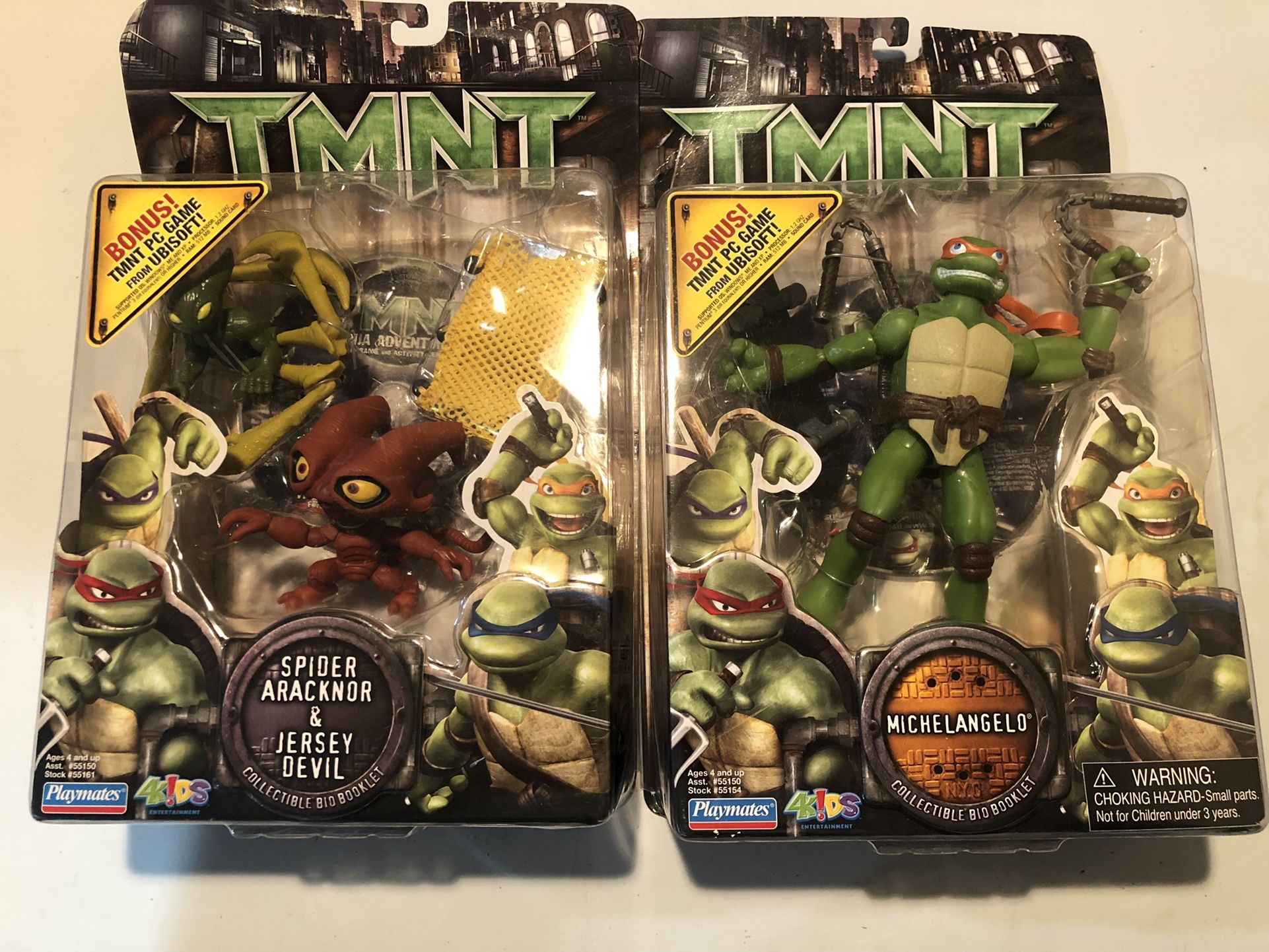 TMNT Michelangelo & Spider