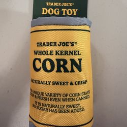 Trader Joe’s dog corn toy