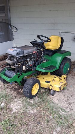 1999 John Deere 355d diesel riding mower 54 inch cut water cooled