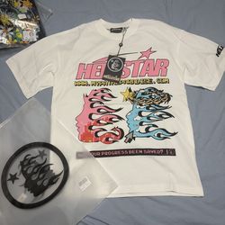 Hellstar graphic tee shirt