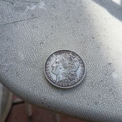 Monda De Dólar. 1886