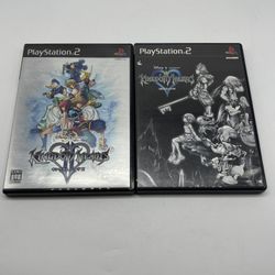 Sony Playstation 2 PS2 Kingdom Hearts II 2 KH2 CIB Japan Import NTSC-J Untested 