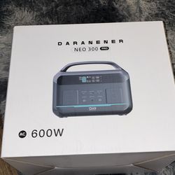DaranEner NEO300 Pro Portable Power Station | 600W 299Wh