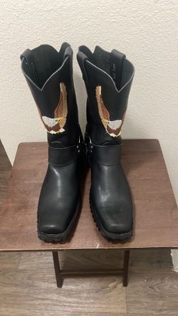 Harley Davidson leather riding boots