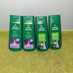 2 Irish Spring 5in1 And 2 Irish Spring Original 20oz