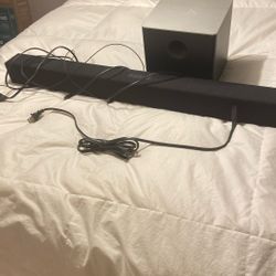 Vizeo Complete Sound Bar And Bass Speaker With Remote 