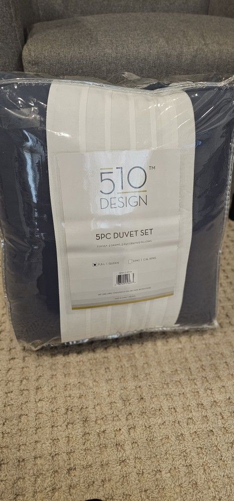 510 Design 5 Pc Duvet Set-Full/Queen