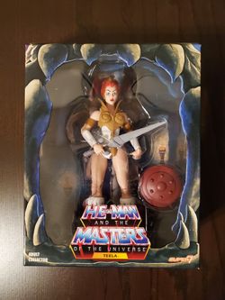 New Teela Figure MOTU Masters of the Universe Classics Club Super7 2017 NM+