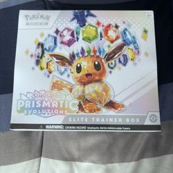 (Unsealed) Pokemon Prismatics Evolutions Elite Trainer Box 