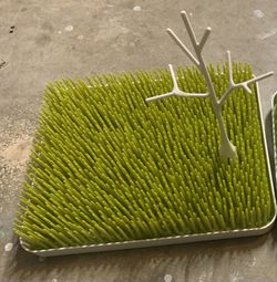 Boon Grass Countertop Drying Rack, Green