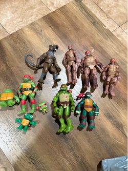 Ninja turtles toy bundle