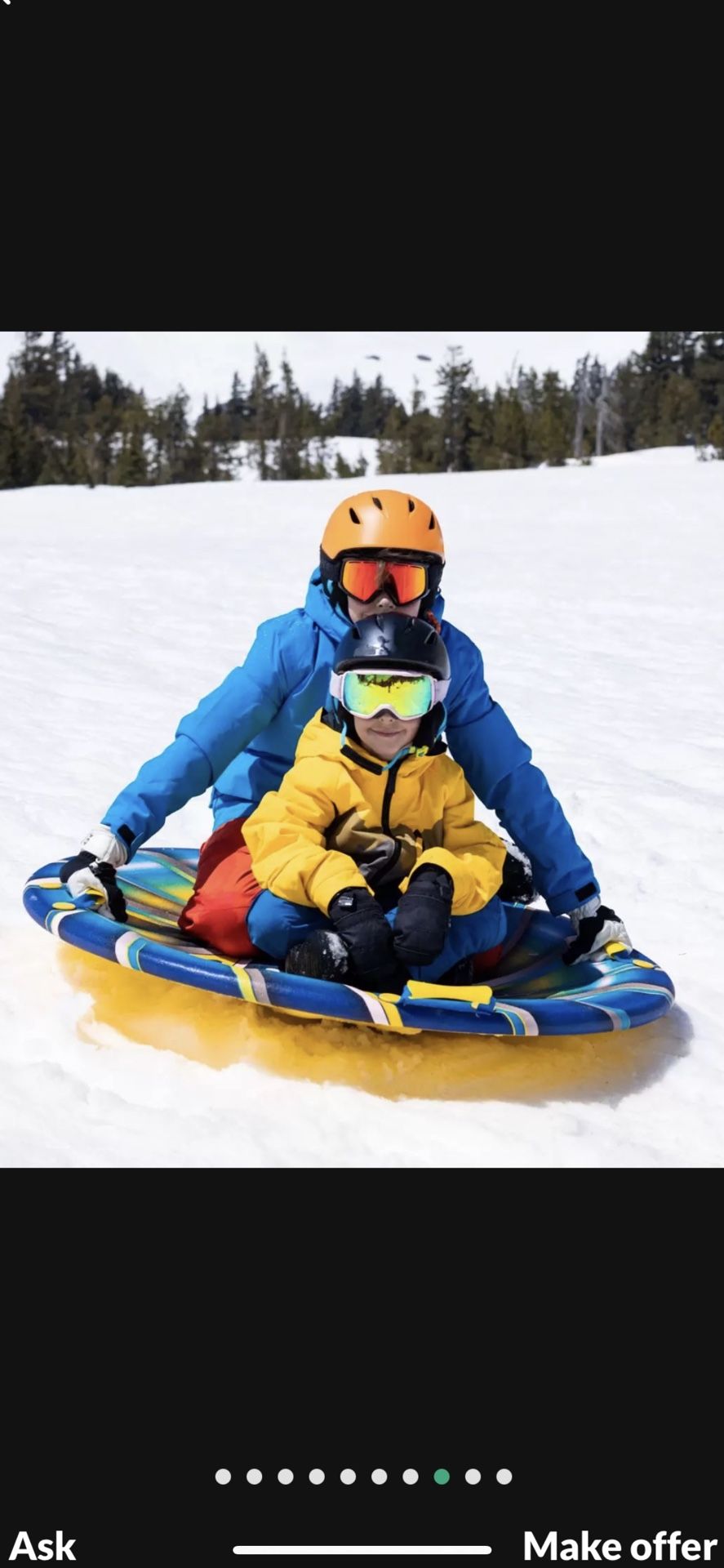 Brand New Sledz Mega Disc Sled 