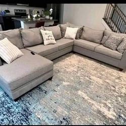 Light Grey Sectional 